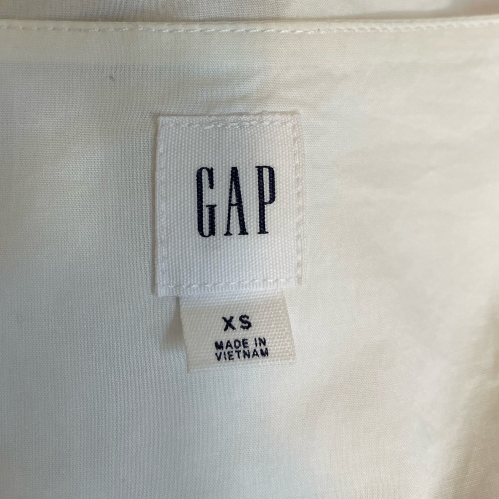 Gap Sleeveless Tank Blouse White Size XS / S - Picture 7 of 7